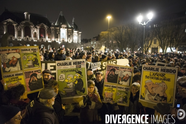 Je suis Charlie, Lille