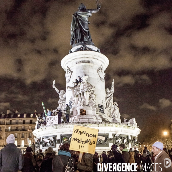 Je suis Charlie, 8 janvier Paris