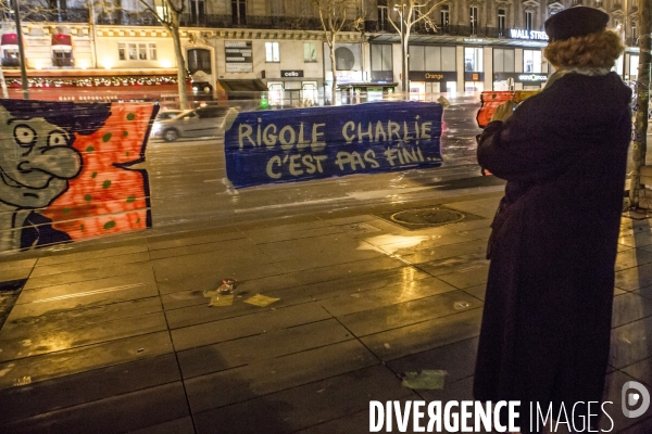 Je suis Charlie, 8 janvier Paris