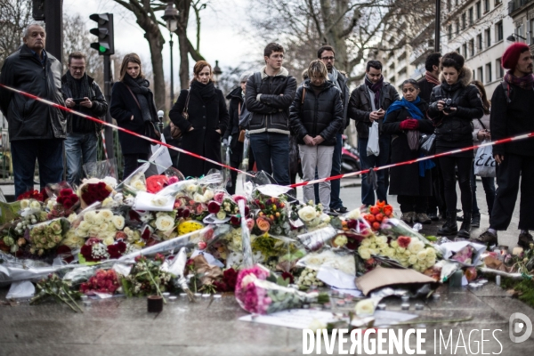 #JeSuisCharlie 09012015 Hommages