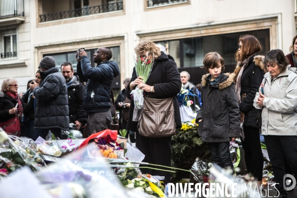 #JeSuisCharlie 09012015 Hommages
