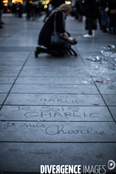 #JeSuisCharlie 09012015 Hommages