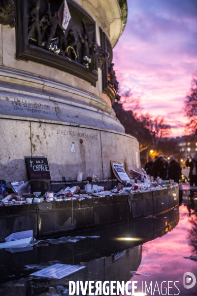 #JeSuisCharlie 09012015 Hommages