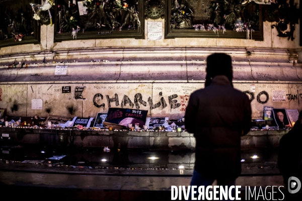 #JeSuisCharlie 09012015 Hommages