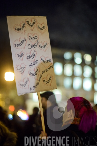 Hommage à Charlie Hebdo