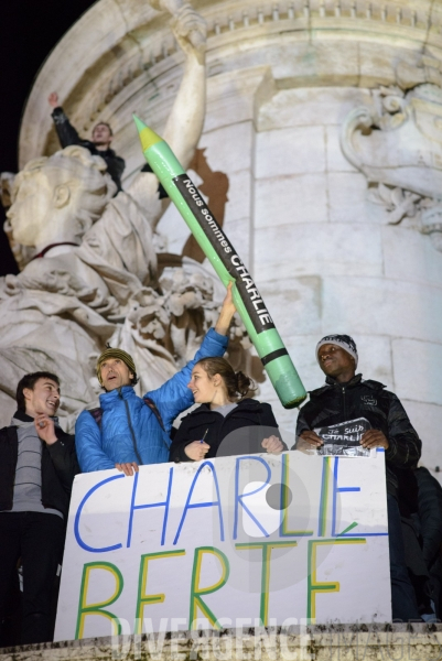 Hommage à Charlie Hebdo