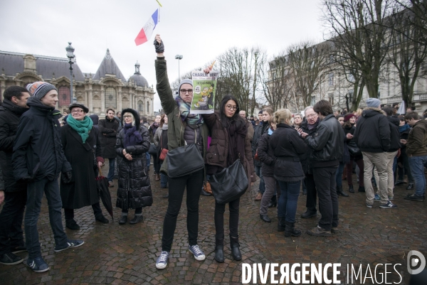 Je suis Charlie, Lille 2