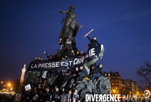 11 JANVIER 2015 - Marche Républicaine à Paris contre le terrorisme