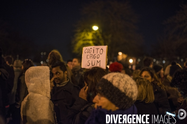 Je suis Charlie. Marche républicaine historique du 11 janvier 2015 après les attaques terroristes