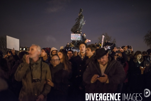 Je suis Charlie. Marche républicaine historique du 11 janvier 2015 après les attaques terroristes