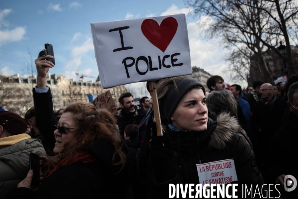 La marche republicaine de paris