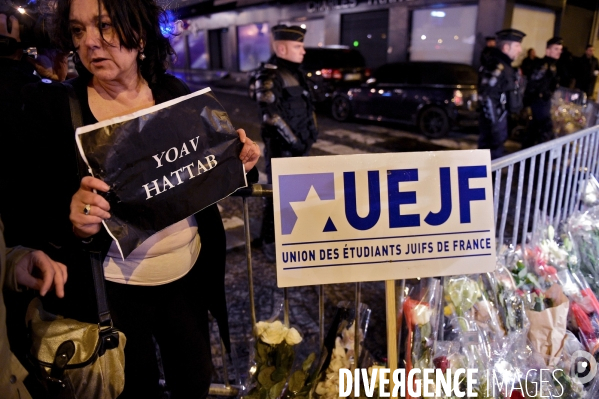 Rassemblement à l appel de l Union des étudiants juifs de France