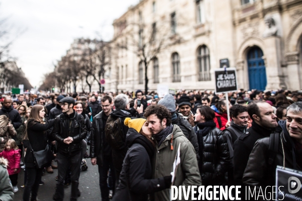 #JeSuisCharlie 11012015 Marche républicaine