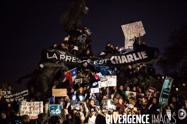 #JeSuisCharlie 11012015 Marche républicaine