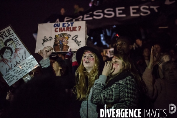 #JeSuisCharlie 11012015 Marche républicaine