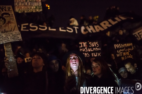 #JeSuisCharlie 11012015 Marche républicaine