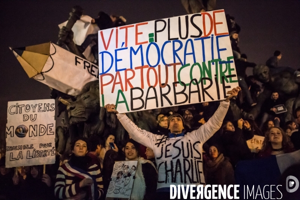 #JeSuisCharlie 11012015 Marche républicaine