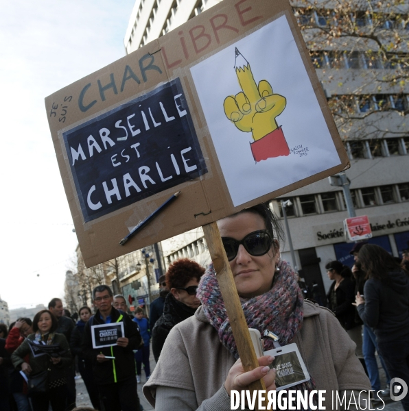 Marseille est charlie