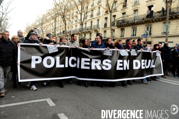 Republican March Unity Rally Against Terrorism in Paris. Marche Républicaine Contre le Terrorisme à Paris.