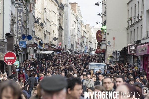 Nation - 11 janvier 2015 - Marche Charlie Hebdo
