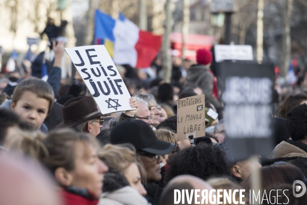 Nation - 11 janvier 2015 - Marche Charlie Hebdo