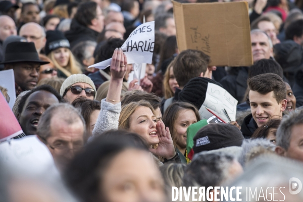 Nation - 11 janvier 2015 - Marche Charlie Hebdo