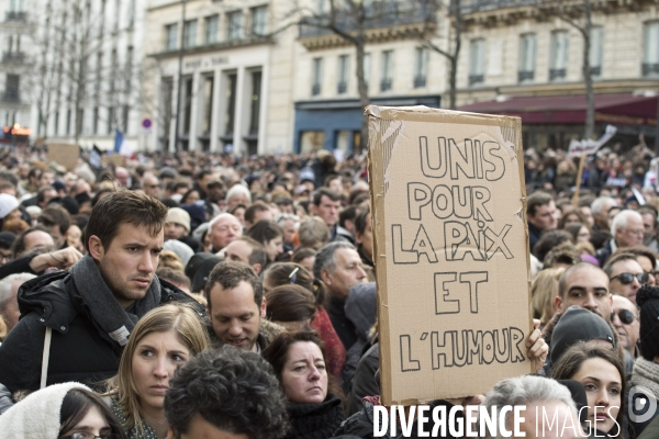 Nation - 11 janvier 2015 - Marche Charlie Hebdo