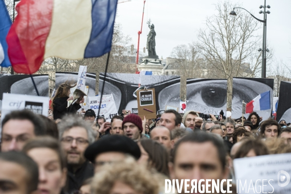 Nation - 11 janvier 2015 - Marche Charlie Hebdo