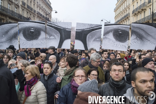 Nation - 11 janvier 2015 - Marche Charlie Hebdo