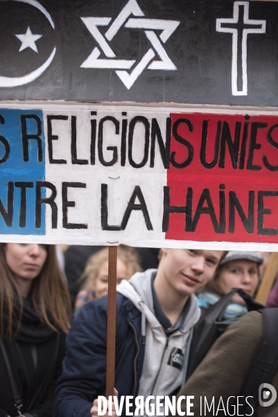 Nation - 11 janvier 2015 - Marche Charlie Hebdo