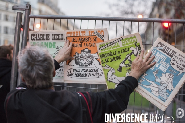 Nation - 11 janvier 2015 - Marche Charlie Hebdo