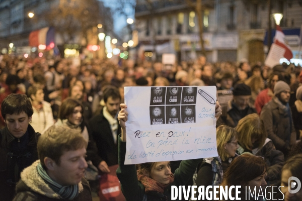 Nation - 11 janvier 2015 - Marche Charlie Hebdo