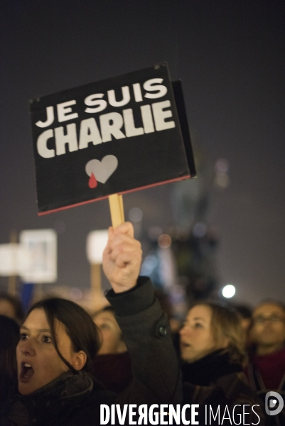 Nation - 11 janvier 2015 - Marche Charlie Hebdo