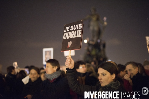 Nation - 11 janvier 2015 - Marche Charlie Hebdo