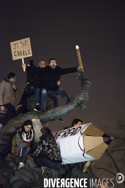 Nation - 11 janvier 2015 - Marche Charlie Hebdo