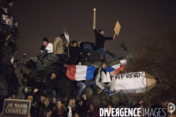 Nation - 11 janvier 2015 - Marche Charlie Hebdo