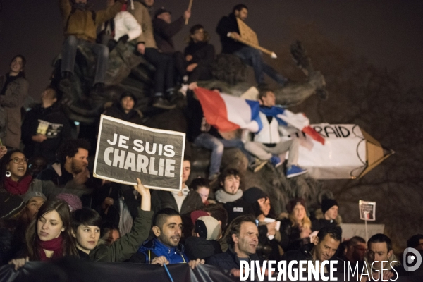 Nation - 11 janvier 2015 - Marche Charlie Hebdo