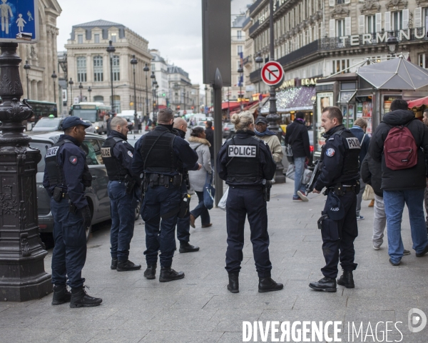 Plan Vigipirate au plus haut niveau. Gare du Nord