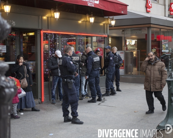 Plan Vigipirate au plus haut niveau. Gare du Nord