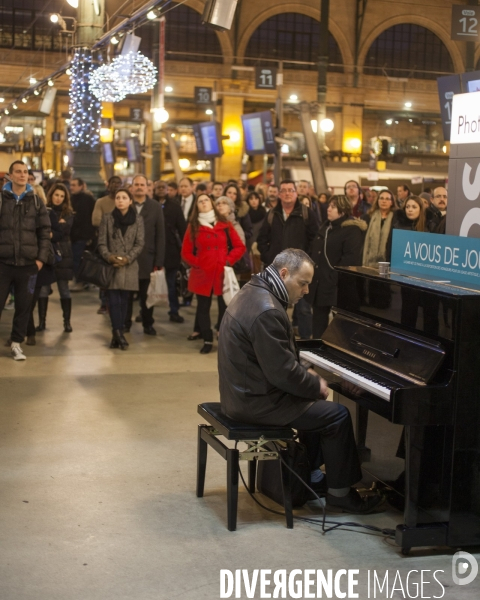 Plan Vigipirate au plus haut niveau. Gare du Nord