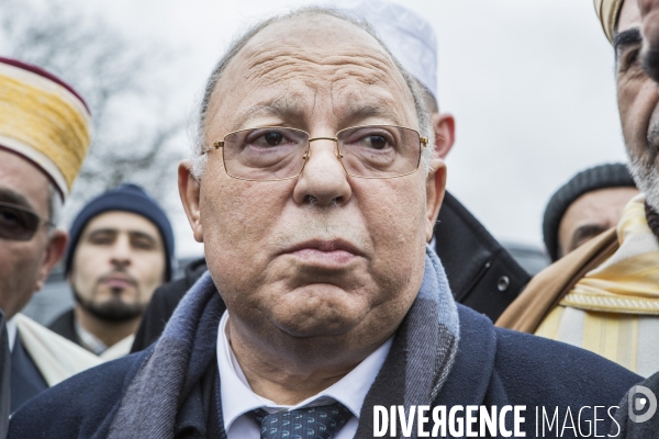 Obseques de Ahmed Merabet au cimetiere musulman de Bobigny