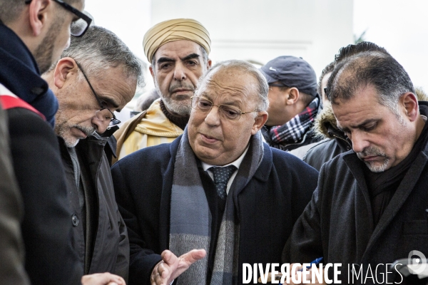 Obseques de Ahmed Merabet au cimetiere musulman de Bobigny