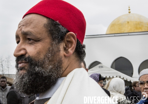 Obseques de Ahmed Merabet au cimetiere musulman de Bobigny