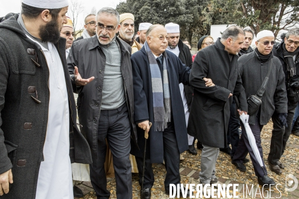 Obseques de Ahmed Merabet au cimetiere musulman de Bobigny