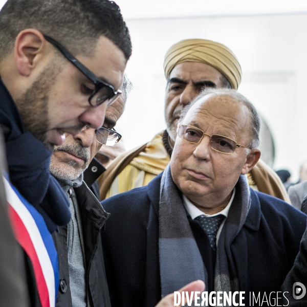 Obseques de Ahmed Merabet au cimetiere musulman de Bobigny