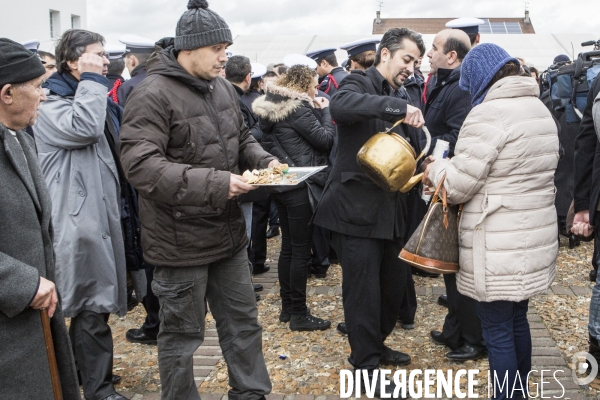 Obseques de Ahmed Merabet au cimetiere musulman de Bobigny