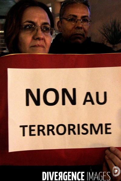 Rassemblement contre le terrorisme et pour la liberté d expression Marrakech.
