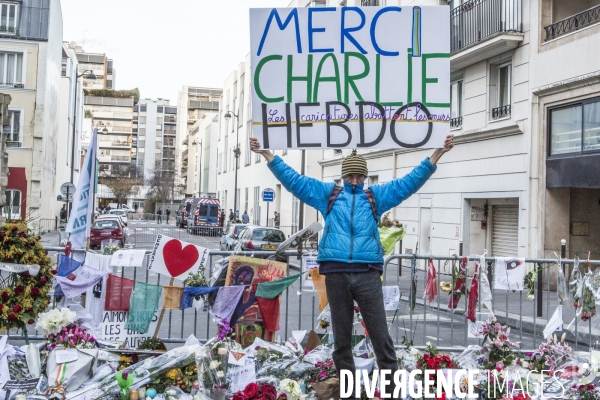 Je suis Charlie, Paris, J+7