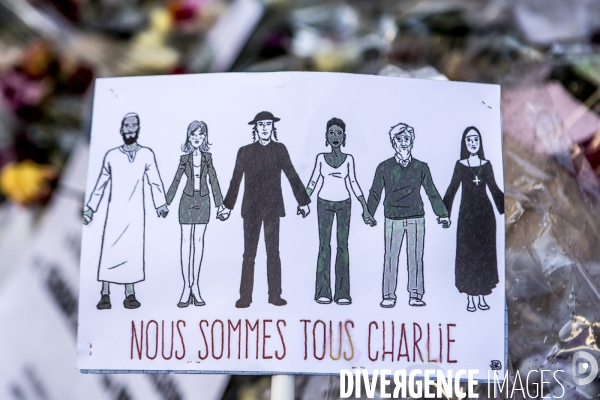 Je suis Charlie, Paris, J+7