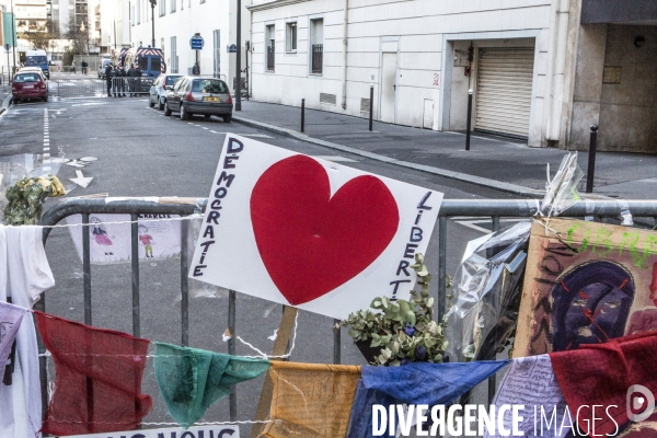 Je suis Charlie, Paris, J+7